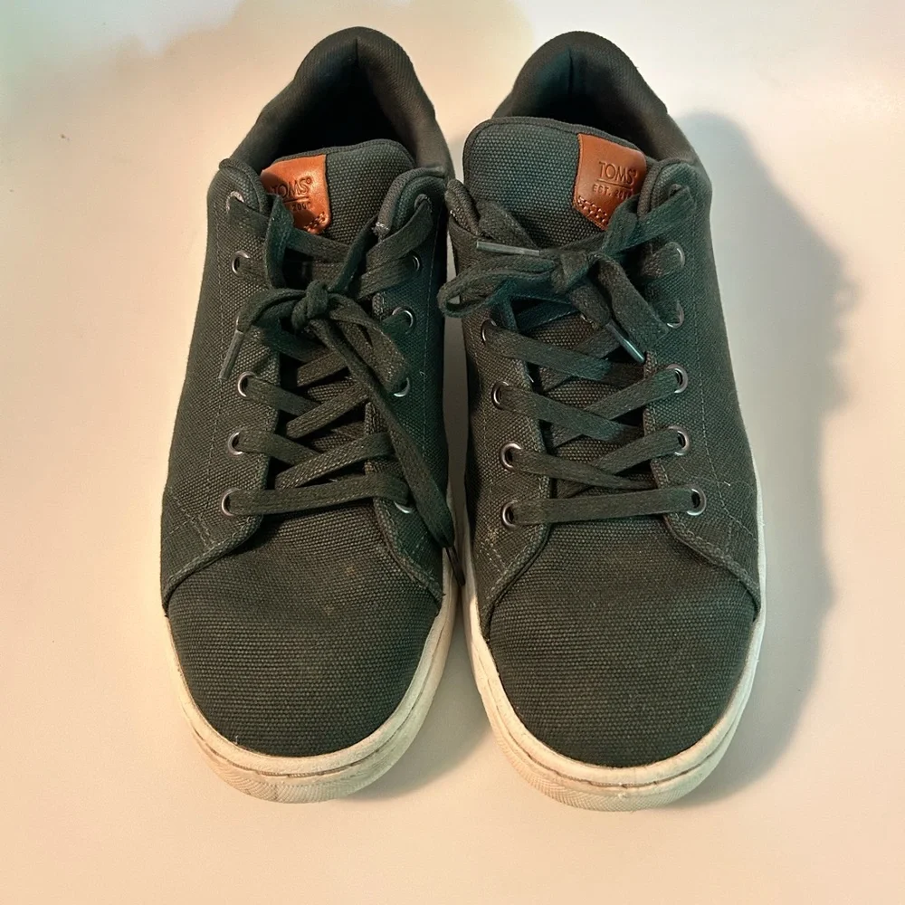 Toms Forest Green TRVL Lite 2.0 Men's Sneakers sz 9 - Picture 6 of 9